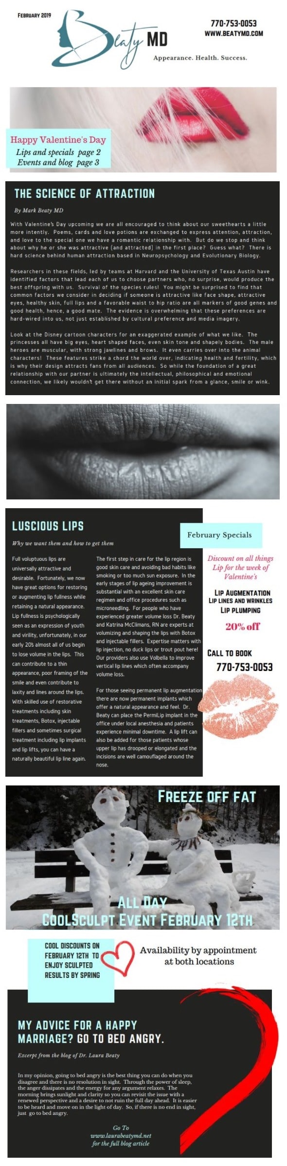 Beaty MD Newsletter February 2019
