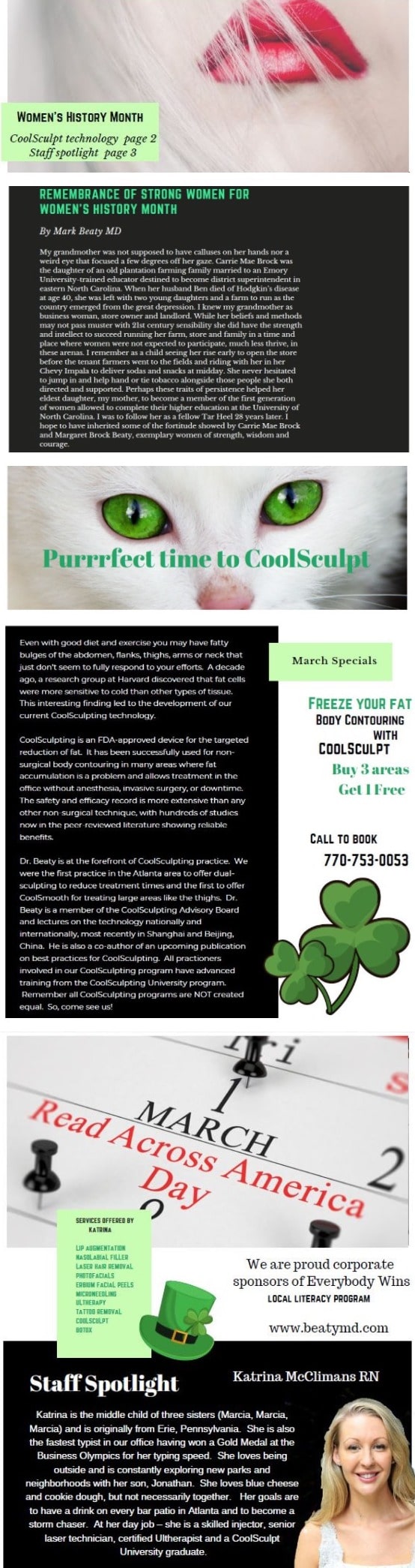 Beaty March Newsletter