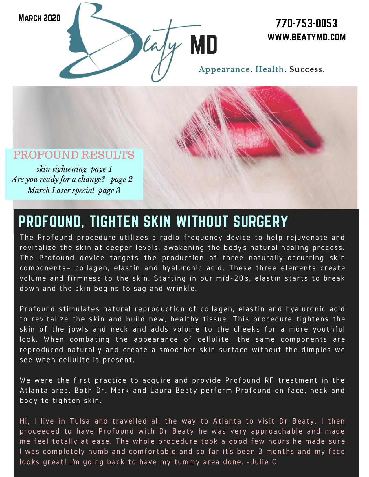 March 2020 Newsletter 1 page 001
