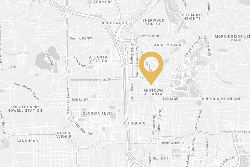 Map of Atlanta Office Location